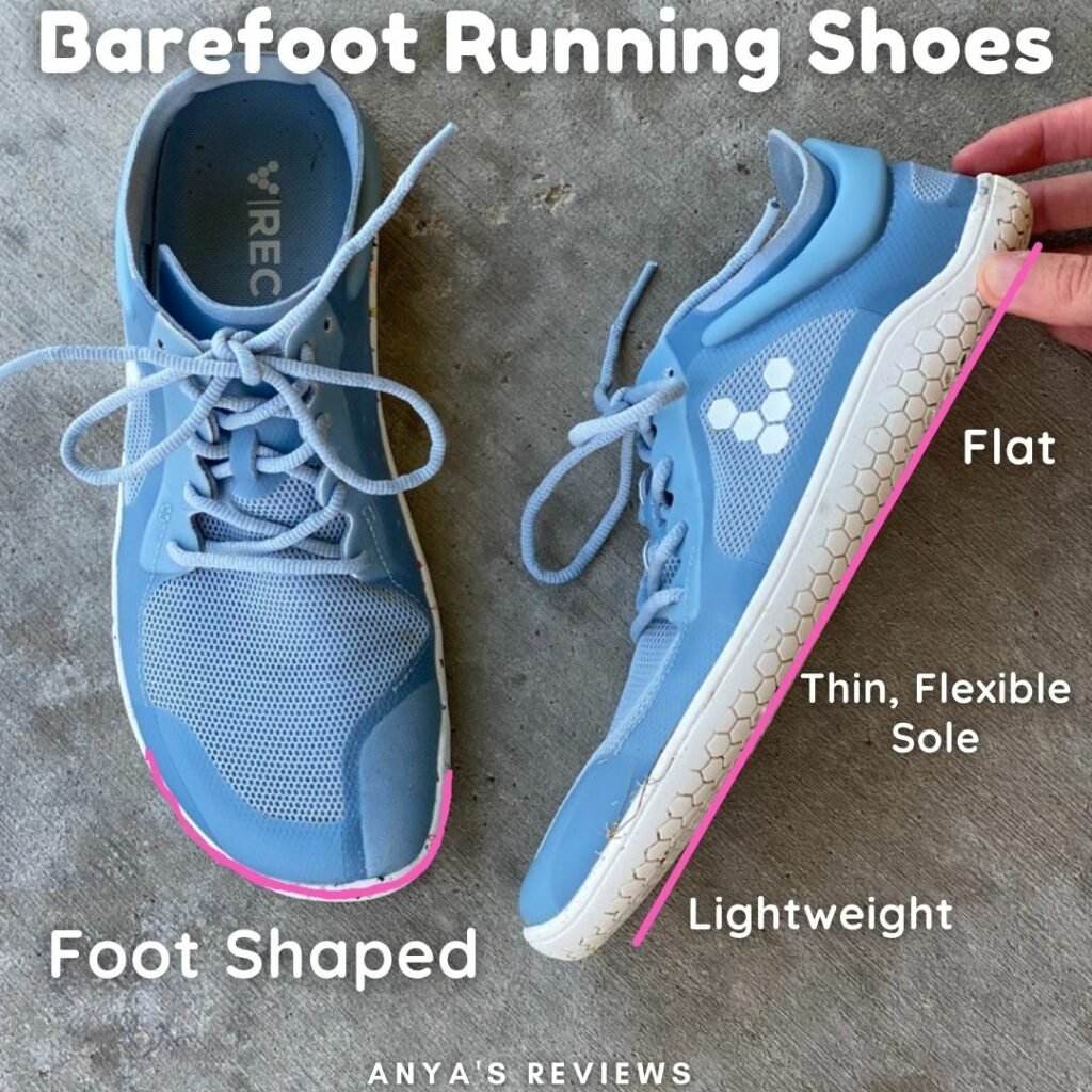 flat flexible sole barefoot shoes